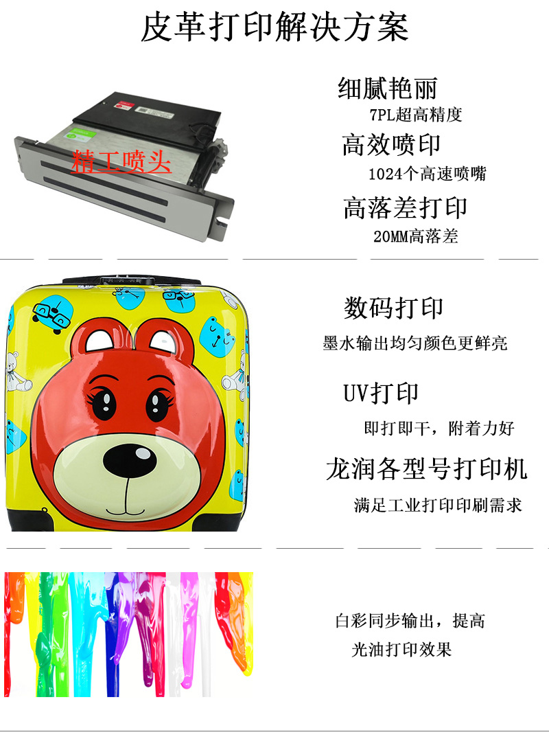 皮革打印解決方案，皮具箱包打印方案